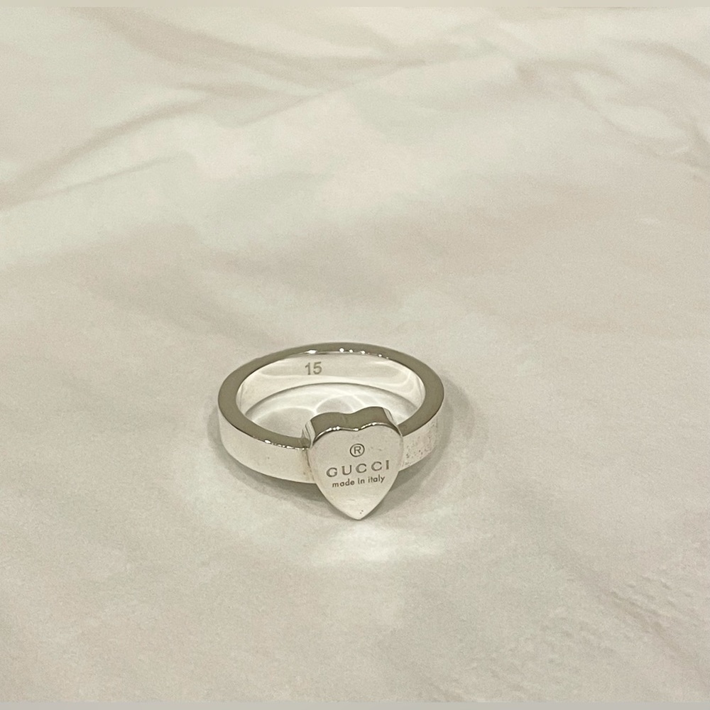 GUCCI RING US SIZE 7 1/4， Gucci size 15
